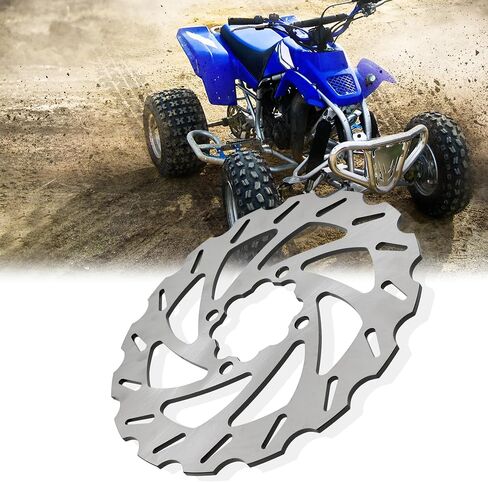 200MM Rear Brake Rotor Disc Compatible with Yamaha Raptor 700 700R YFM700R 2006-2024, for YFZ450 2006-2013, for YFZ450R 2009-2023, YFZ450X 2010-2011, OEM# 1S3-2582W-00-00, 1S3-2582W-10-00 in Saudi Arabia