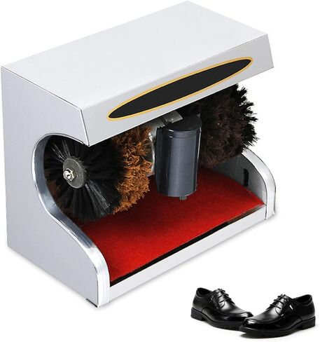 Shoe Shine Polisher,Household Electric Shoe Polishing Machine,Automatic Induction,Low Noise,Combined Spherical Brush,for Family Hotel Bank in Saudi Arabia