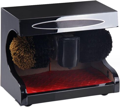 Electric Shoe Shine Polisher,Automatic Shoe Polishing Machine with Soft & Hard Brush,Automatic Induction,for Family Hotel Bank in Saudi Arabia