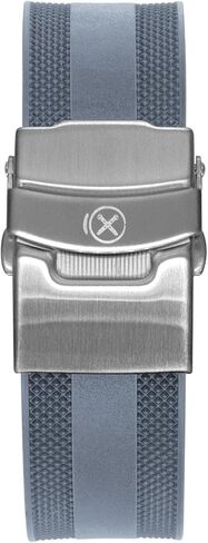 StrapXPro Watch Band 20mm Curved-end Rubber Watch Strap Replacement for Seiko Prospex Speedtimer SSC813, SSC815, SSC817, SSC819, SSC909, SSC917, SSC933 in Kuwait