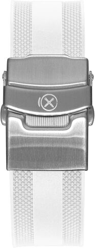 StrapXPro Watch Band 20mm Curved-end Rubber Watch Strap Replacement for Seiko Prospex Speedtimer SSC813, SSC815, SSC817, SSC819, SSC909, SSC917, SSC933 in Kuwait