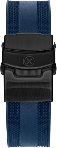 StrapXPro Watch Band 20mm Curved-end Rubber Watch Strap Replacement for Seiko Prospex Speedtimer SSC813, SSC815, SSC817, SSC819, SSC909, SSC917, SSC933 in Kuwait