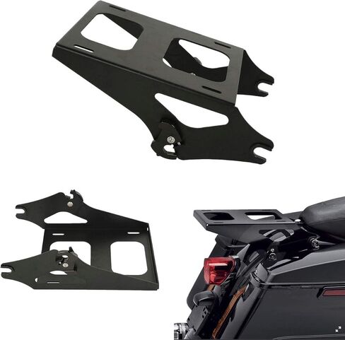 TCMT Tour Pack 2-UP Luggage Rack Mount Fits For Harley Touring CVO Street Glide Road King Road Glide 2014-2025 Electra Glide Standard 2019-2022 in Saudi Arabia