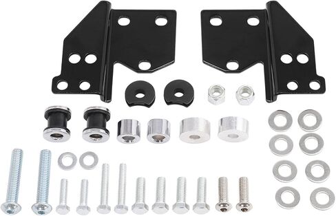 TCMT Detachables Front Docking Hardware Kit Fits for Harleytouring Road Road Road Glide Glide Electra Glide 1997-2008 استبدال 53803-06 in Saudi Arabia