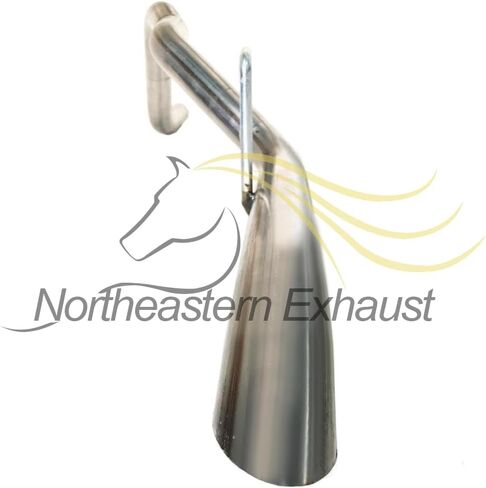 العادم الشمالي الشرقي | كاتم الصوت الفولاذ المقاوم للصدأ ونظام العادم Tailpipe طقم CompAdible لجيب جراند شيروكي 1999-2001 4.7L و 4.0L | المشابك المجانية شملت | جزء استبدال السيارات in Kuwait