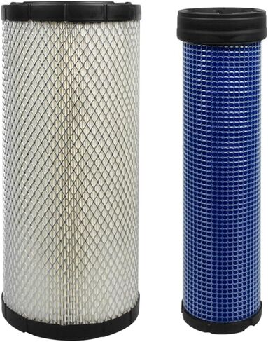 P827653 P829332 Air Filter Kit Compatible with Bobcat 863 863G 964 873 873G Kubota Excavator KX080-4 KX080-3 KX080-3T Skid Steer Loaders SSV75C SSV65C Replace 6666375 6666376 in Saudi Arabia