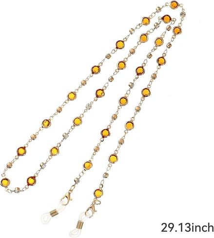 Eyeglasses Chain Holder, Beaded Neck Cord for Reading Glasses and Sunglasses, Women and Girls in Saudi Arabia