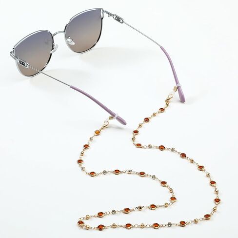 Eyeglasses Chain Holder, Beaded Neck Cord for Reading Glasses and Sunglasses, Women and Girls in Saudi Arabia
