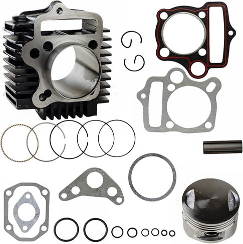 Redcap 54mm Bore Bore Rebuild Kit مع حشوات مكبس حشوات متوافقة مع محركات صينية من 4 سكان من طرازات 125cc للدراجات الترابية Honda CRF SSR in Kuwait