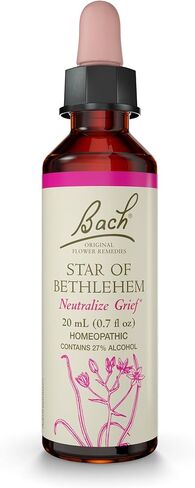 Bach Original Flower Remedies, Star of Bethlehem - Neutralize Grief - Natural Homeopathic Flower Essence for Emotional Balance - Vegan, Gluten Free, Sugar Free - 20mL Dropper in Kuwait