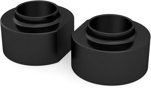 مجموعة Rocktrix تسوية - 2 بوصة الأمامية و 2 بوصة المصعد الخلفي - متوافق مع 1997-2006 Jeep Wrangler (TJ) - Supension Strut Top Top Flucinum Black in Saudi Arabia