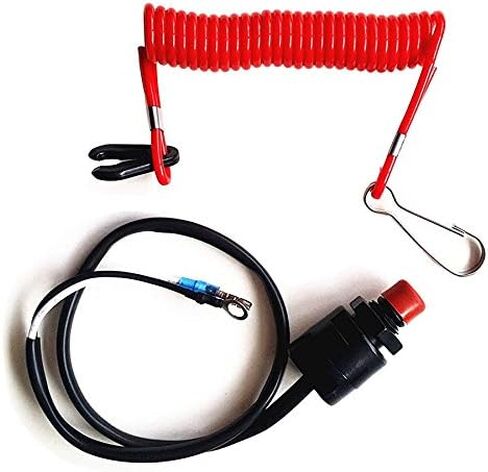 YoHa Boat Engine Safety Kill Stop Switch Lanyard Emergency Cut Off Cord for Yamaha Tohatsu Outboard Motors in Kuwait