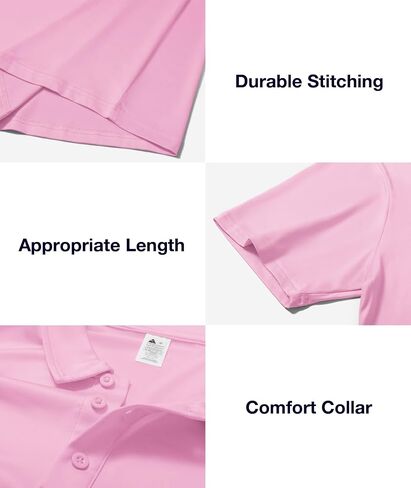ZITY 5 Pack Mens Polo Shirts Short Sleeve Casual Performance Moisture Wicking Golf Shirt in Kuwait