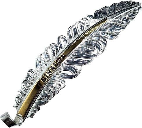 Montana Silversmiths Hat Feather Sinaloa Black - Hats Add-Ons in Saudi Arabia