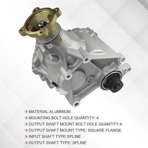 AWD Power Take Off Assembly PTO PTU Transfer Case Differential Unit Transfer Case Replacement For Ford Edge Explorer Flex Taurus Taurus X V6 Lincoln MKX MKS MKT 2007-2015 600-234 AT4Z-7251-G AT4Z7251A in Saudi Arabia