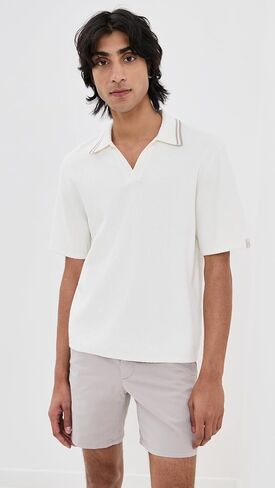 rag & bone Men's Rib Johnny Polo in Zuma Toweling in Saudi Arabia