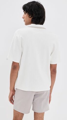 rag & bone Men's Rib Johnny Polo in Zuma Toweling in Saudi Arabia