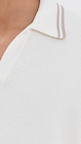 rag & bone Men's Rib Johnny Polo in Zuma Toweling in Saudi Arabia