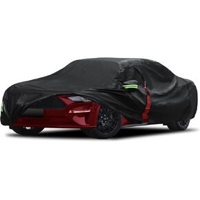 Migaven 6 Layers Car Cover Custom Fit for Toyota Tacoma 2005-2024, Waterproof Full Exterior Cover Rain Sun Protection with Door Zipper in Kuwait