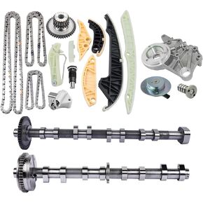 GELUOXI Camshaft & Timing Chain Kit Replacement for 2008-2015 VW Jetta Tiguan GTI Passat CC Beetle Audi A4 Q5 TT 2.0L Part# 06H109021K 06H109022BB 06H109469T 06H109469AD 06H109257A 06H103144J in Saudi Arabia