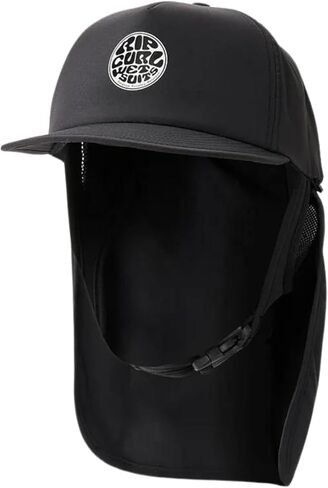 Rip Curl Men's UPF 50+ Quick Dry High Profile Surf Hat with Removable Neck Flap in Kuwait