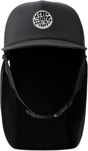 Rip Curl Men's UPF 50+ Quick Dry High Profile Surf Hat with Removable Neck Flap in Kuwait