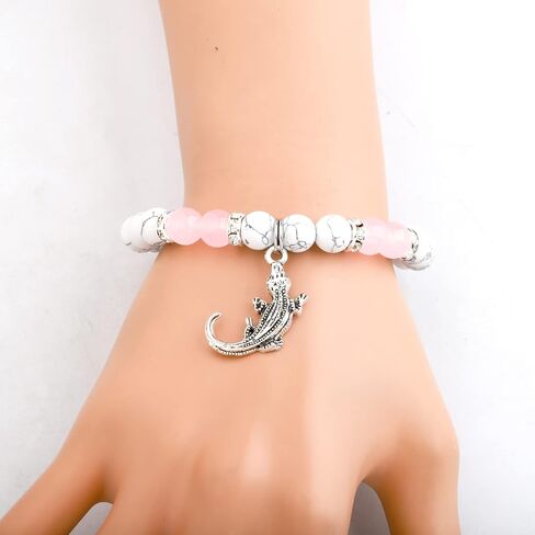 MAOFAED Bearded Dragon Gift Bearded Dragon Bracelet,Lizard Gift, Lizard Lover Gifts, Pet Lover Gifts, Pet Owner Present in Saudi Arabia