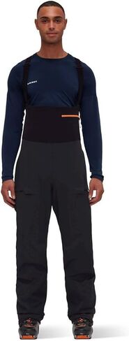 Mammut Haldigrat HS Bib Pants - Men's, Black, 48, 1020-13441-0001-48-10 in Saudi Arabia