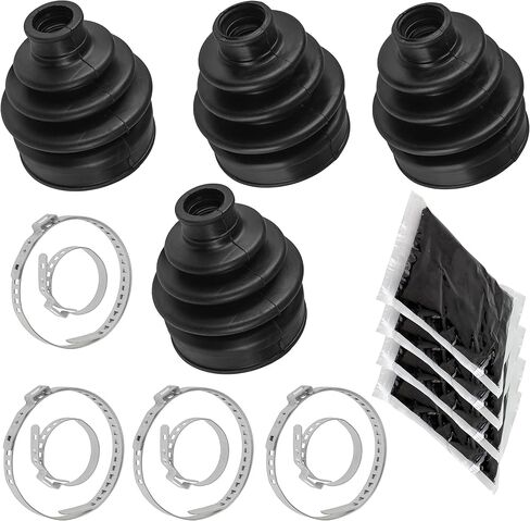 Caltric 2 Axle Axle Inner INNER CV Boot Kit متوافق مع Honda TRX420FE TRX420FM RANCHER 420 4x4 in Kuwait