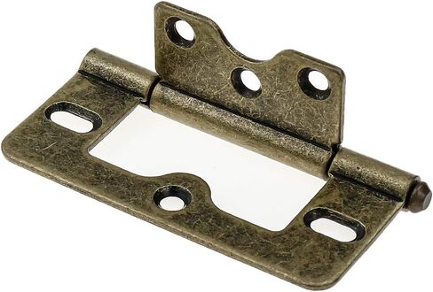 LC LICTOP 3 Inches Non-Mortise Door Hinges Black Butterfly Door Hinges 6pcs in Kuwait