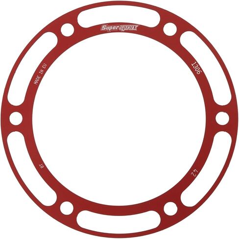 Replacement For Supersprox Edge Color Disc Red 42T-RACD-1306-42-RED for Honda CBR929RR 00-01 in Saudi Arabia