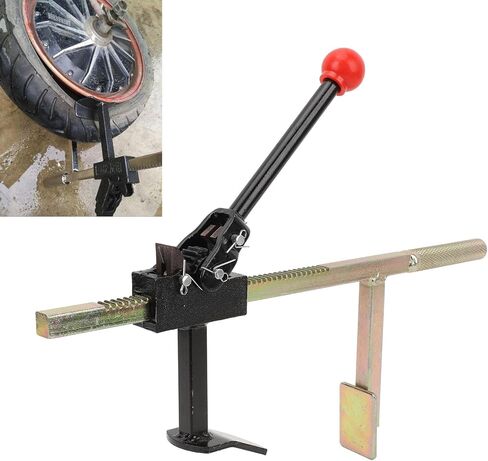 Yosoo Manual Tyre Changer أداة معدنية عالية القوة فعالة إطارات حبة الكسارة دراجة نارية in Kuwait