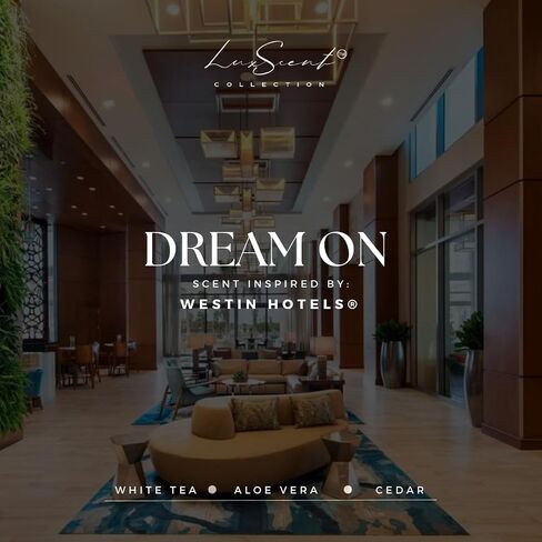 Dream On Aroma Diffuser Oil 1200ML - Waterless Essential Oil for diffusers - Luxury Hotel Inspired Fragrance - Aroma Oil for Aromatherapy - Fits in Any Diffuser (Dream On) in Saudi Arabia