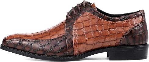 Amali Harvey Fashion Mens Dress Exotic Shoes Croco Lace up Oxford Formal Shoe for Men in Kuwait