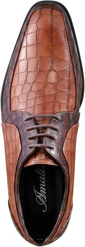 Amali Harvey Fashion Mens Dress Exotic Shoes Croco Lace up Oxford Formal Shoe for Men in Kuwait
