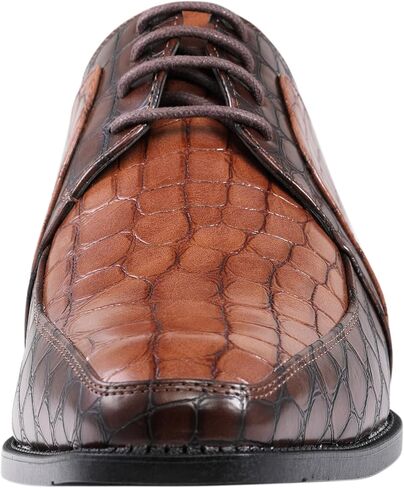 Amali Harvey Fashion Mens Dress Exotic Shoes Croco Lace up Oxford Formal Shoe for Men in Kuwait