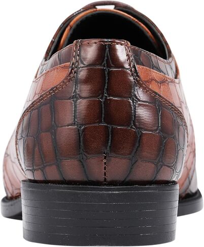 Amali Harvey Fashion Mens Dress Exotic Shoes Croco Lace up Oxford Formal Shoe for Men in Kuwait