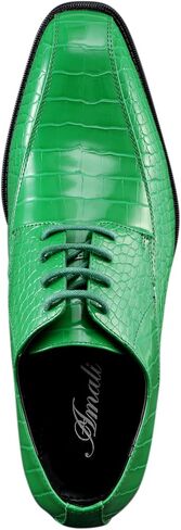Amali Harvey Fashion Mens Dress Exotic Shoes Croco Lace up Oxford Formal Shoe for Men in Kuwait