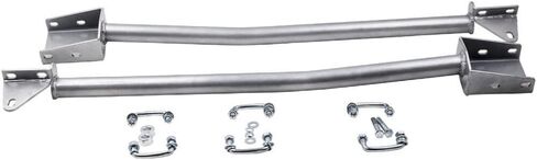 موصلات الإطار الفرعي الأنبوبي لـ Chevy لـ Camaro 1970-1981 ، لـ Pontiac for Firebird 1970-1981 (Silver) Pack of 2-Qauntity 1DQVB8 MXR03FXZL in Saudi Arabia