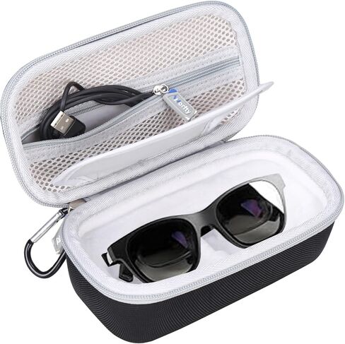 Case for XREAL One/Air 2 pro/Air 2/ Air AR Glasses Travel Carrying (Black-Case Only) in Kuwait