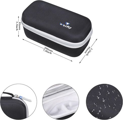 Case for XREAL One/Air 2 pro/Air 2/ Air AR Glasses Travel Carrying (Black-Case Only) in Kuwait