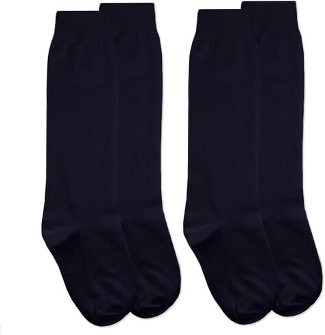 Jefferies Socks Girls School Uniform Cotton Knee High Socks 2 Pair Pack in Saudi Arabia