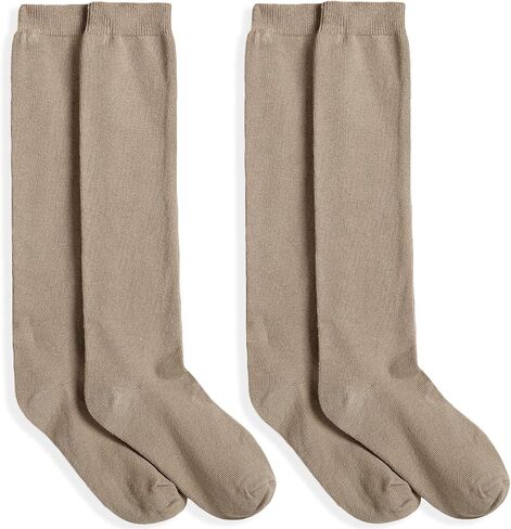 Jefferies Socks Girls School Uniform Cotton Knee High Socks 2 Pair Pack in Saudi Arabia