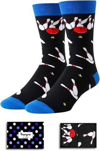 HAPPYPOP Funny Gifts For Men Women - Fishing Golf Lawyer Republican Optometry Gifts, Fishing Golfing Socks in Saudi Arabia