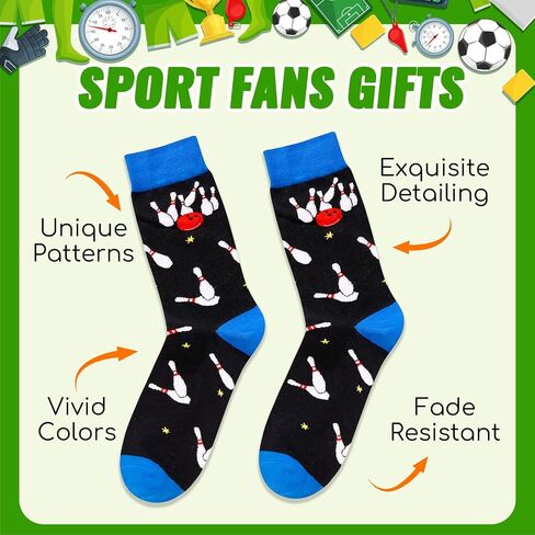 HAPPYPOP Funny Gifts For Men Women - Fishing Golf Lawyer Republican Optometry Gifts, Fishing Golfing Socks in Saudi Arabia