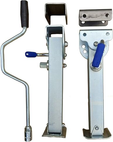 Car Jack Stabilizer Feet Lowered 350mm Caravan Parking Feet A Set of Two Feet and A Rocker for Automotive in Saudi Arabia