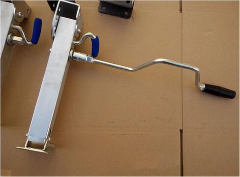 Car Jack Stabilizer Feet Lowered 350mm Caravan Parking Feet A Set of Two Feet and A Rocker for Automotive in Saudi Arabia