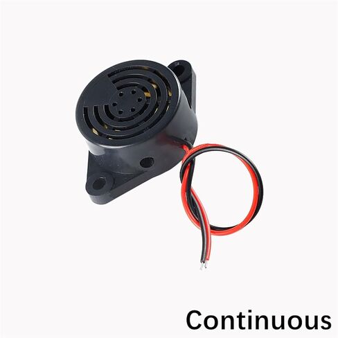 2PCS SFM-27 DC3-24V المتقطعة/الصوتي المستمر الجرس الإلكتروني HYT-3015 عالي النشط النشط الإنذار البوق أبيض الأسود (أبيض مستمر) in Kuwait