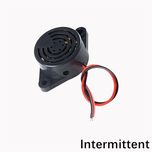 2PCS SFM-27 DC3-24V المتقطعة/الصوتي المستمر الجرس الإلكتروني HYT-3015 عالي النشط النشط الإنذار البوق أبيض الأسود (أبيض مستمر) in Kuwait