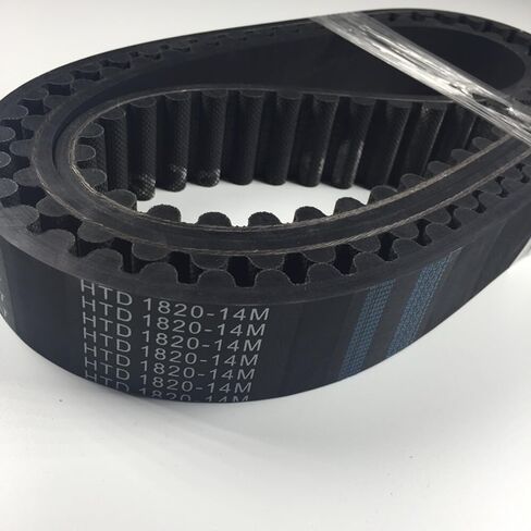 Qinlu-3D Printer Belt HTD14M-1820 Model 40mm Width Milling Machine Variable Speed Drive Timing Belt 130 Teeth, 1PC, 3D Printer Accessories in Saudi Arabia